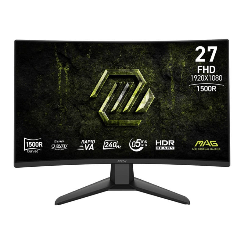 MSI MAG/274CF X24/27"/VA/FHD/240Hz/0,5ms/Čierna/3R