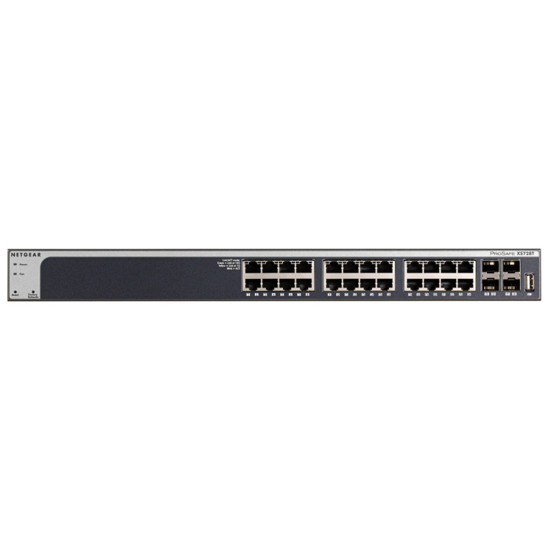 NETGEAR 28PT 10G SMART SWITCH W/4 SFP+, XS728T