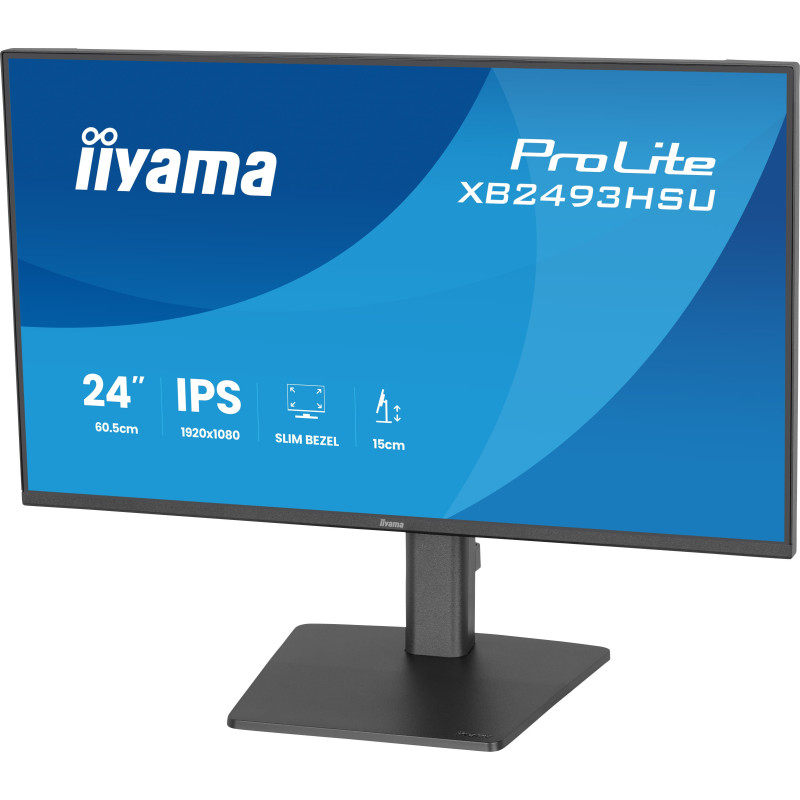 iiyama ProLite/XB2493HSU-B1/23,8"/IPS/FHD/120Hz/1ms/Čierna/3R