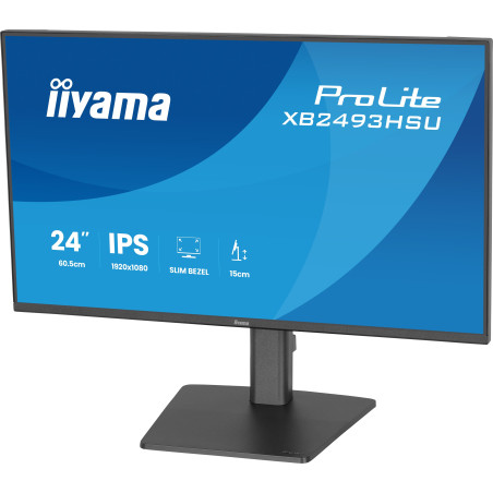 iiyama ProLite/XB2493HSU-B1/23,8"/IPS/FHD/120Hz/1ms/Čierna/3R