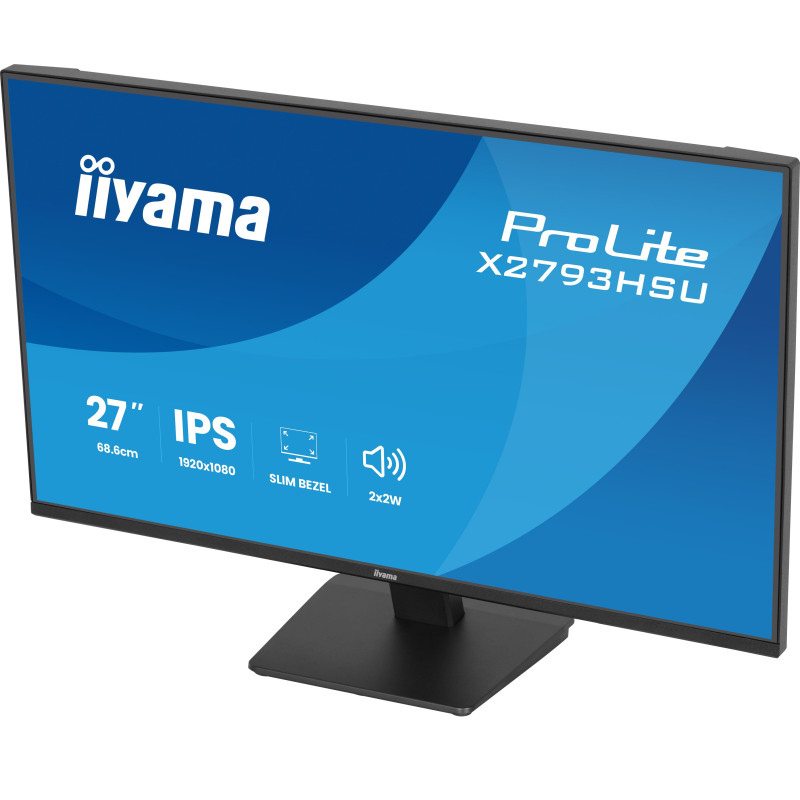 iiyama ProLite/X2793HSU-B1/27"/IPS/FHD/120Hz/1ms/Čierna/3R