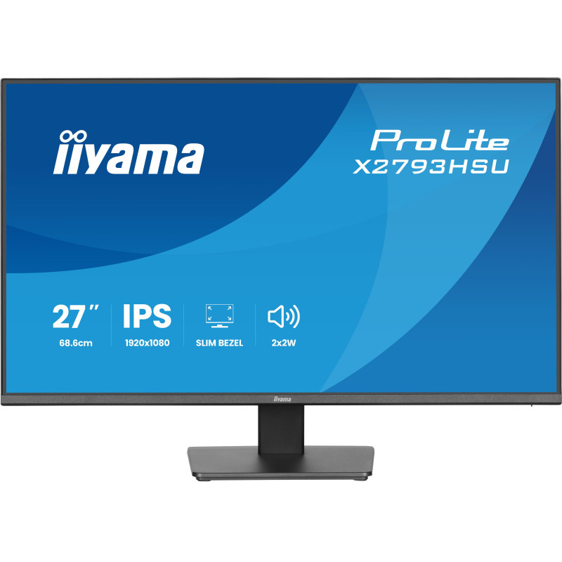 iiyama ProLite/X2793HSU-B1/27"/IPS/FHD/120Hz/1ms/Čierna/3R