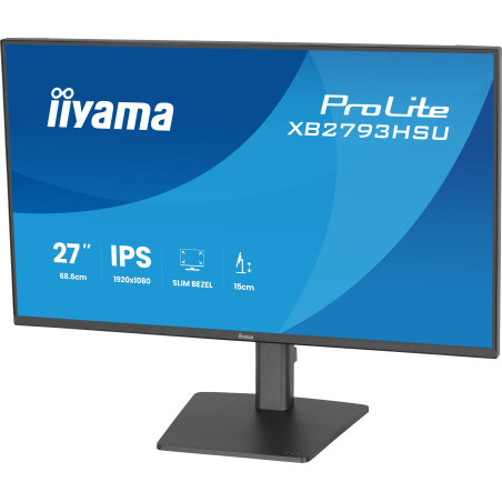 iiyama ProLite/XB2793HSU-B1/27"/IPS/FHD/120Hz/1ms/Čierna/3R