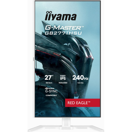 iiyama G-Master/GB2771HSU-W1/27"/IPS/FHD/240Hz/0,4ms/Biela/3R