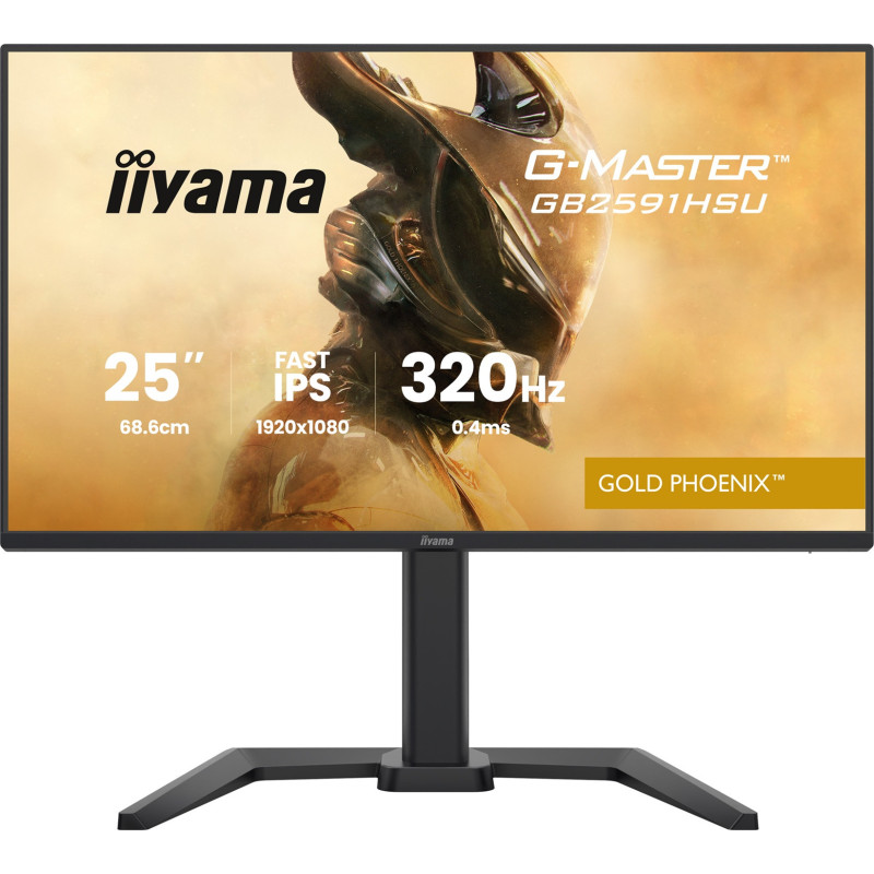 iiyama G-Master/GB2591HSU-B1/24,5"/IPS/FHD/320Hz/0,4ms/Čierna/3R