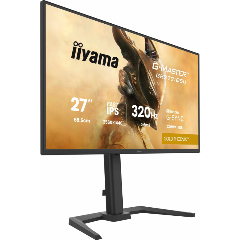 iiyama G-Master/GB2791QSU-B1/27"/IPS/QHD/320Hz/0,6ms/Čierna/3R