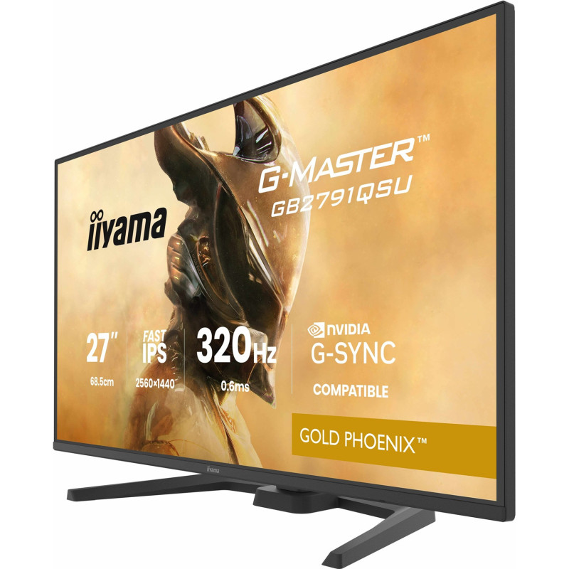 iiyama G-Master/GB2791QSU-B1/27"/IPS/QHD/320Hz/0,6ms/Čierna/3R