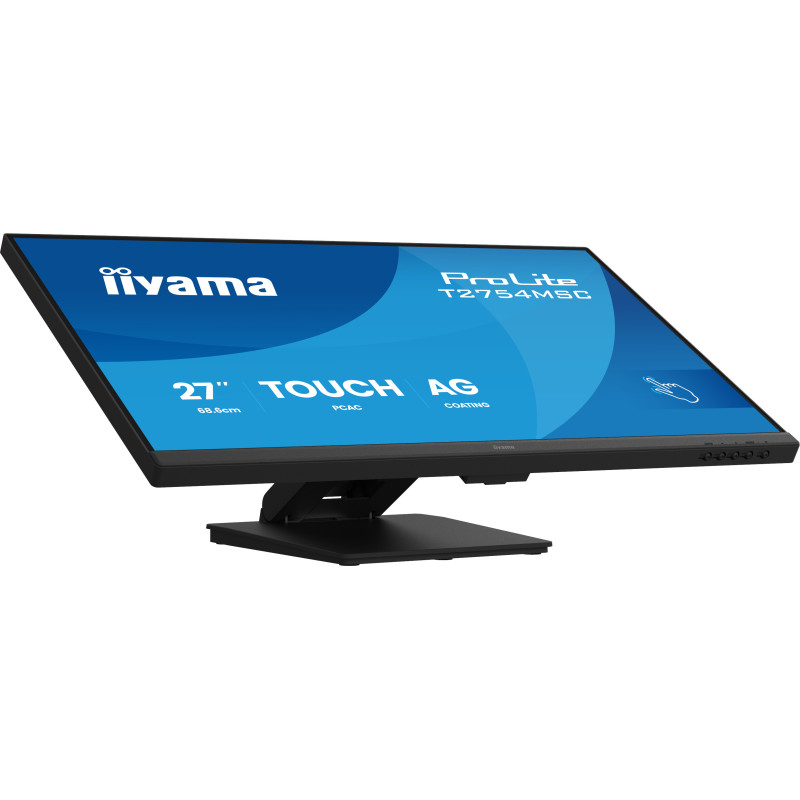 27" iiyama T2754MSC-B2AG: IPS, FHD, AG, 10P, HDMI, repr