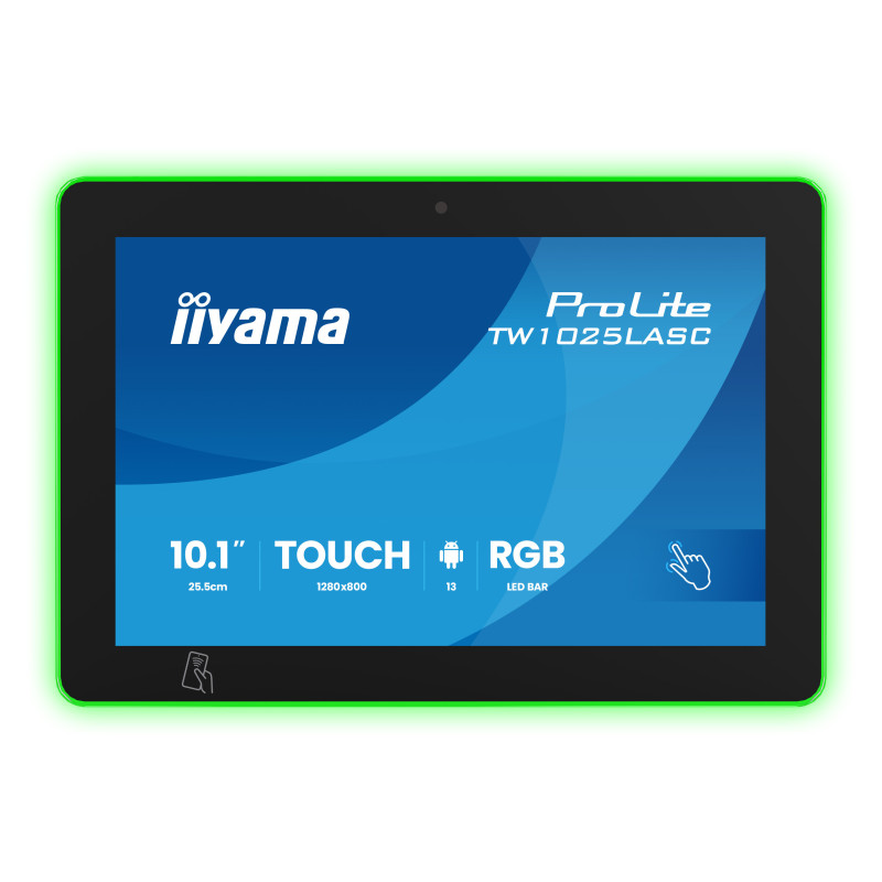 10" iiyama TW1025LASC-B3PNR: IPS, HD, cam, mic