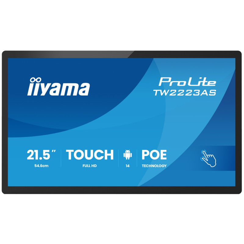 22" iiyama TW2223AS-B3P: IPS, FHD, Android