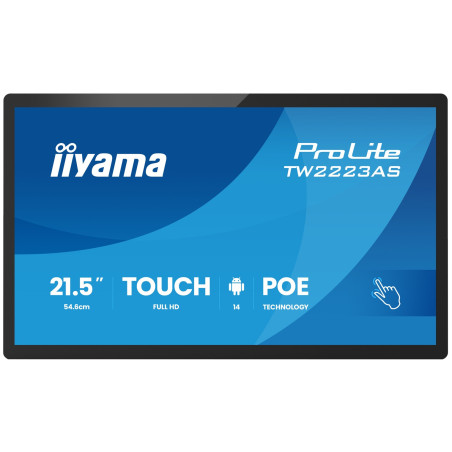 22" iiyama TW2223AS-B3P: IPS, FHD, Android