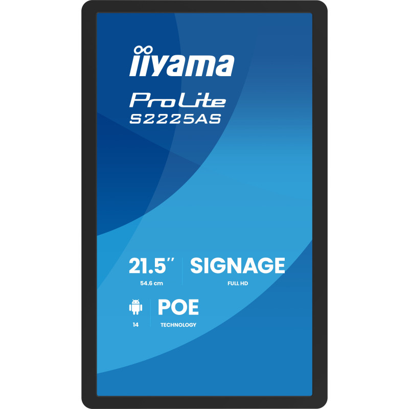 22" iiyama S2225AS-B1P: IPS, FHD, Android
