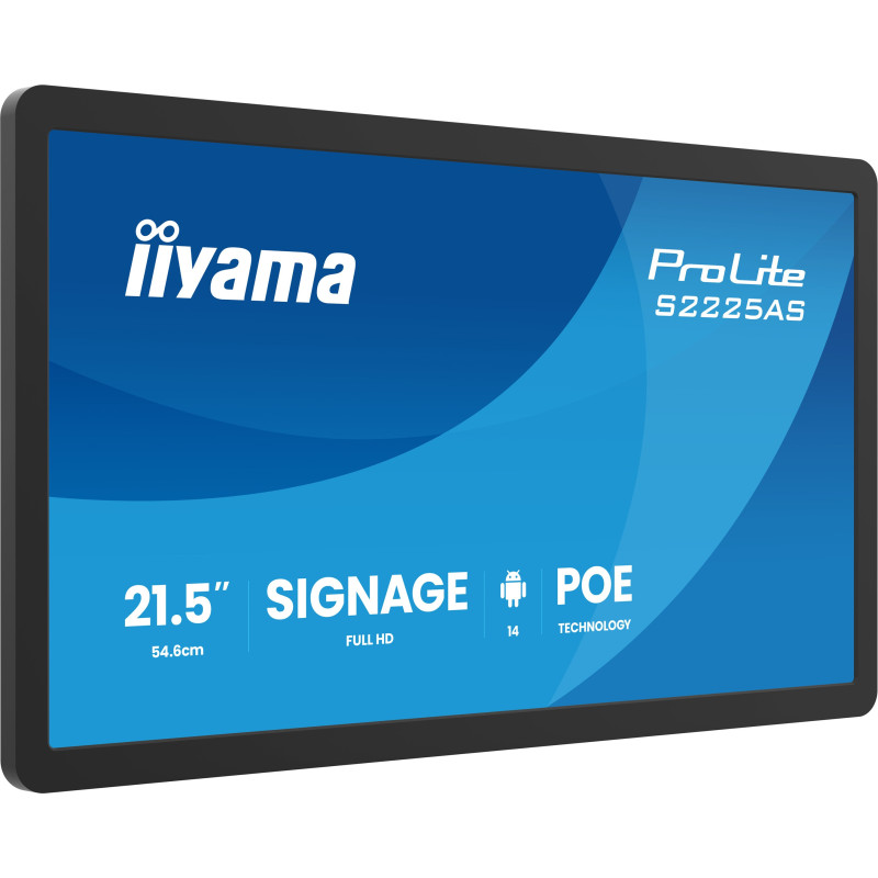 22" iiyama S2225AS-B1P: IPS, FHD, Android