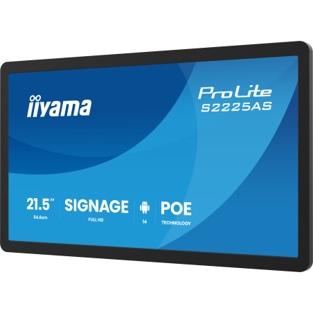 22" iiyama S2225AS-B1P: IPS, FHD, Android