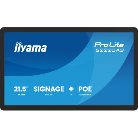 22" iiyama S2225AS-B1P: IPS, FHD, Android
