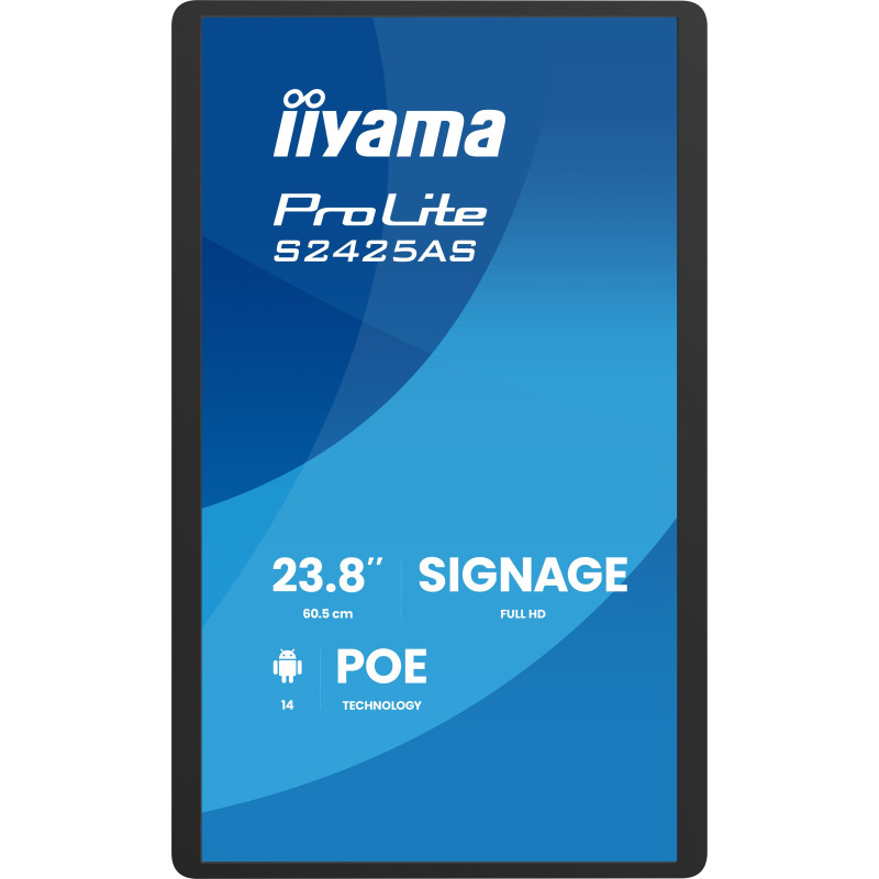 24" iiyama S2425AS-B1P: IPS, FHD, Android