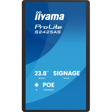 24" iiyama S2425AS-B1P: IPS, FHD, Android