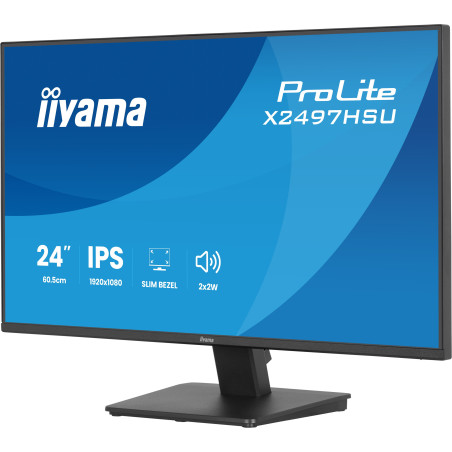 iiyama ProLite/X2497HSU-B1/23,8"/IPS/FHD/120Hz/4ms/Čierna/5R