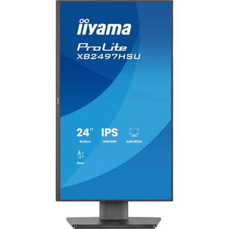 iiyama ProLite/XB2497HSU-B1/23,8"/IPS/FHD/120Hz/4ms/Čierna/5R