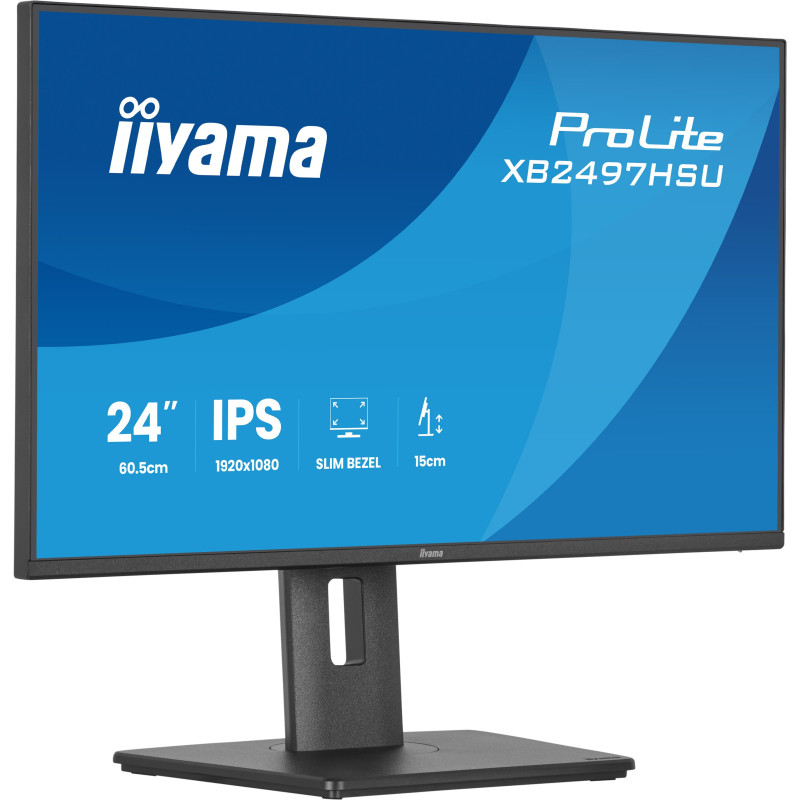 iiyama ProLite/XB2497HSU-B1/23,8"/IPS/FHD/120Hz/4ms/Čierna/5R