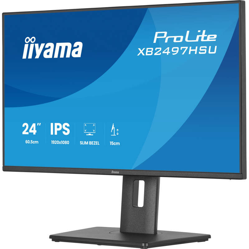 iiyama ProLite/XB2497HSU-B1/23,8"/IPS/FHD/120Hz/4ms/Čierna/5R