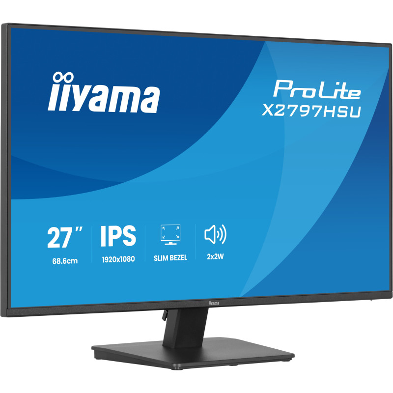 iiyama ProLite/X2797HSU-B1/27"/IPS/FHD/120Hz/4ms/Čierna/5R