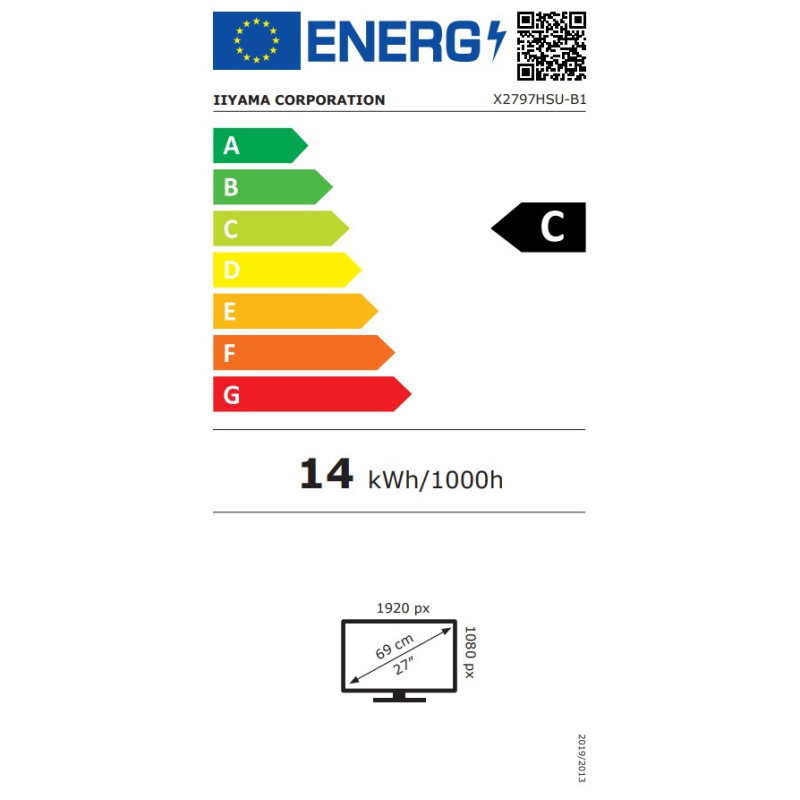 iiyama ProLite/X2797HSU-B1/27"/IPS/FHD/120Hz/4ms/Čierna/5R