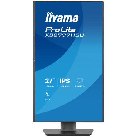 iiyama ProLite/XB2797HSU-B1/27"/IPS/FHD/120Hz/4ms/Čierna/5R