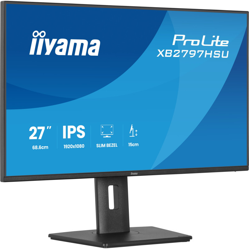 iiyama ProLite/XB2797HSU-B1/27"/IPS/FHD/120Hz/4ms/Čierna/5R
