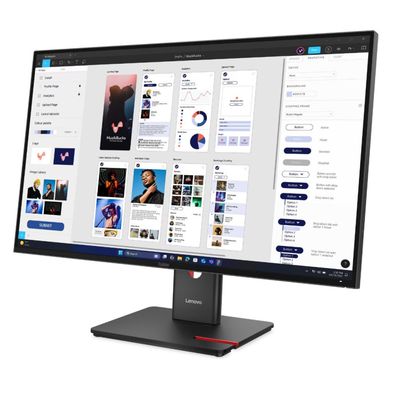 Lenovo T32UD-40 31.5"IPS/16:9/3840x2160/1500:1/350