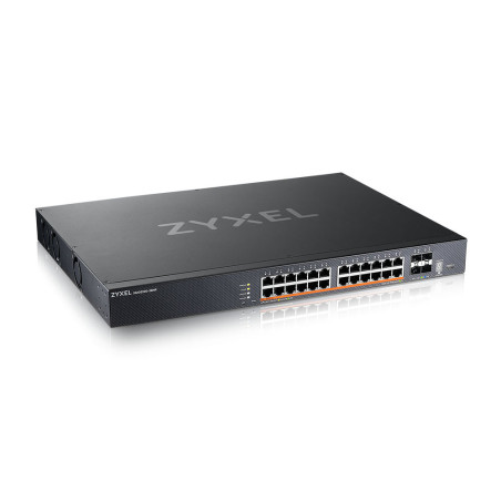 Zyxel XMG2230-28HP, L3, 24x 2.5G AC: 700W PoE, DC: 1440W PoE, 4x SFP+ Uplink, 1Y NebulaFlex Pro