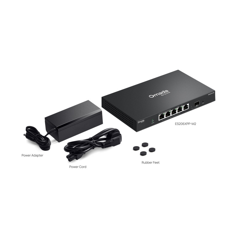TP-Link ES206XPP-M2 Eas.Man.Sw. Omad 8x2.5GB+2xSFP
