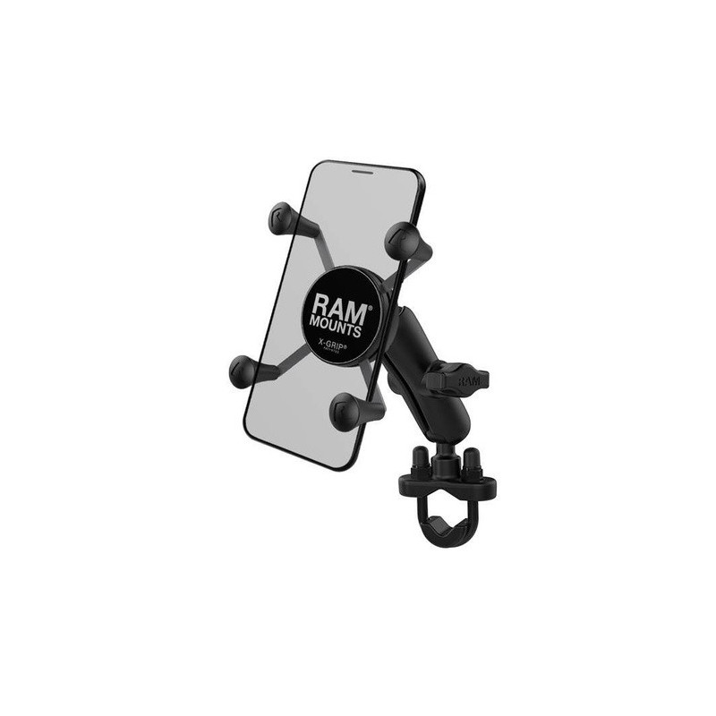 RAM zostava - malý držiak X-Grip so stredným ramenom a úchytom U-Bolt na priemer 0,50" až 1,25"