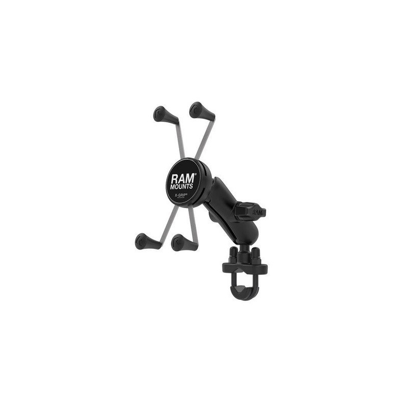RAM zostava - veľký držiak X-Grip so stredným ramenom a úchytom U-Bolt na priemer 0,50" až 1,25"