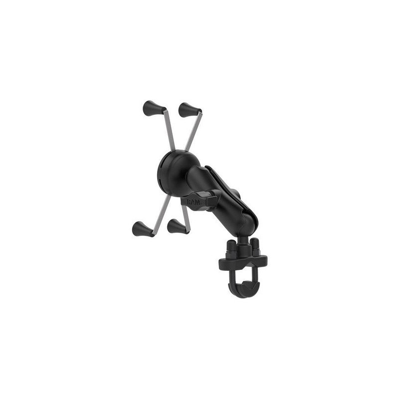 RAM zostava - veľký držiak X-Grip so stredným ramenom a úchytom U-Bolt na priemer 0,50" až 1,25"