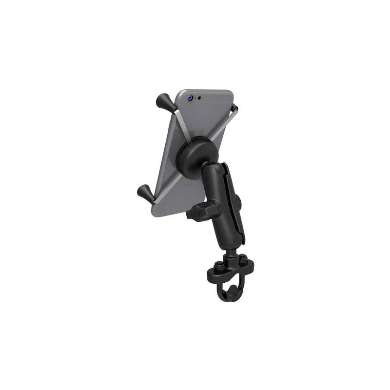 RAM zostava - veľký držiak X-Grip so stredným ramenom a úchytom U-Bolt na priemer 0,50" až 1,25"