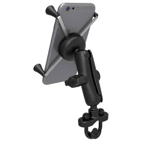 RAM zostava - veľký držiak X-Grip so stredným ramenom a úchytom U-Bolt na priemer 0,50" až 1,25"