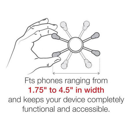 RAM RAIL U-BOLT SHRT RAM X-GRIP 5" PHABLETS