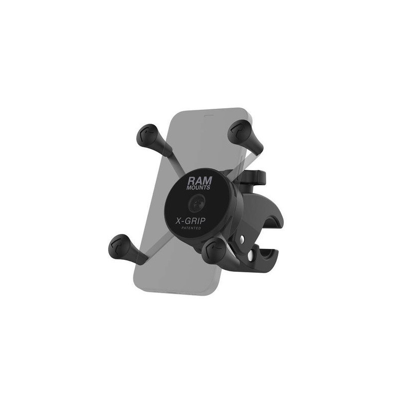 UNPKD RAM HANDLEBAR MOUNT WITH X-GRIP AND TOUGHCLAW