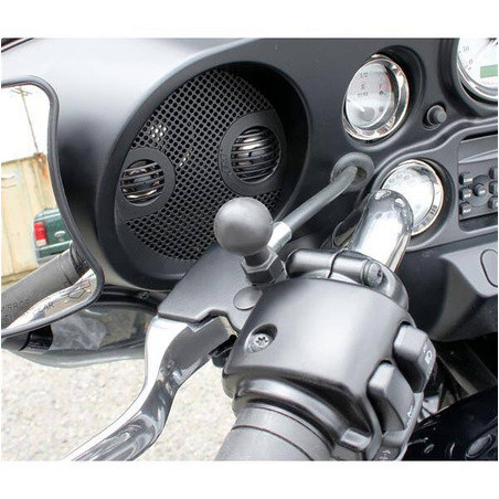 RAM základňa so závitom 1/4" - 20 x 1" as guľovým kĺbom 1" pre Harley Davidson
