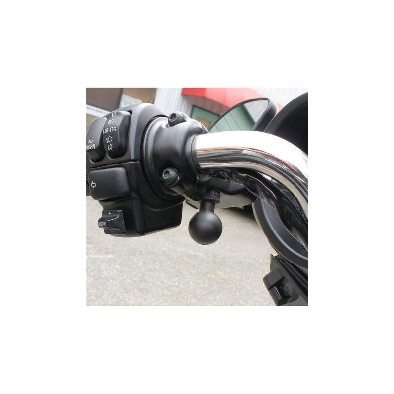 RAM základňa so závitom 1/4" - 20 x 1" as guľovým kĺbom 1" pre Harley Davidson