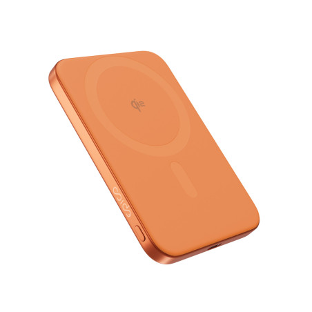 Epico Qi2 5000mAh Alu Mag+ PowerBanka EM51 - oranžová