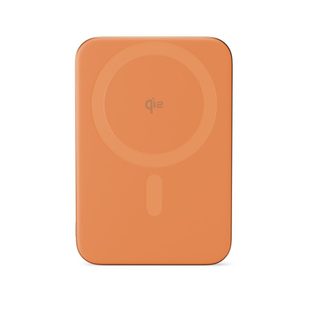 Epico Qi2 5000mAh Alu Mag+ PowerBanka EM51 - oranžová