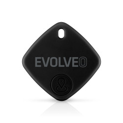 EVOLVEO TrackTag, Bluetooth lokátor s Apple Find My, čierny