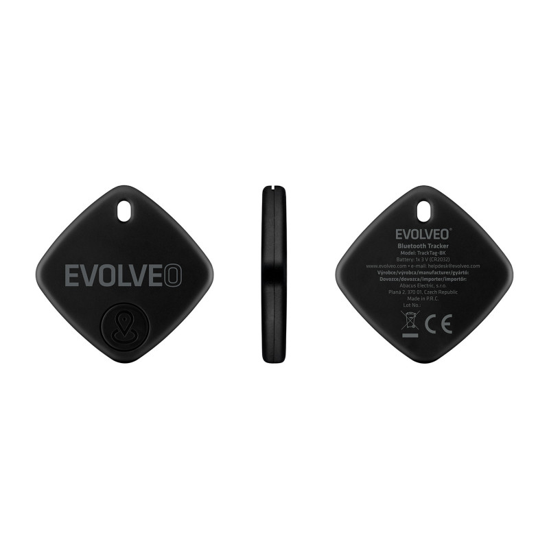 EVOLVEO TrackTag, Bluetooth lokátor s Apple Find My, čierny