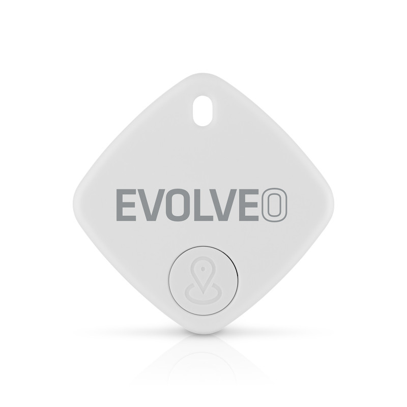EVOLVEO TrackTag, Bluetooth lokátor s Apple Find My, biely