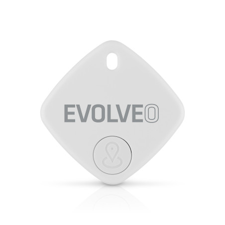 EVOLVEO TrackTag, Bluetooth lokátor s Apple Find My, biely