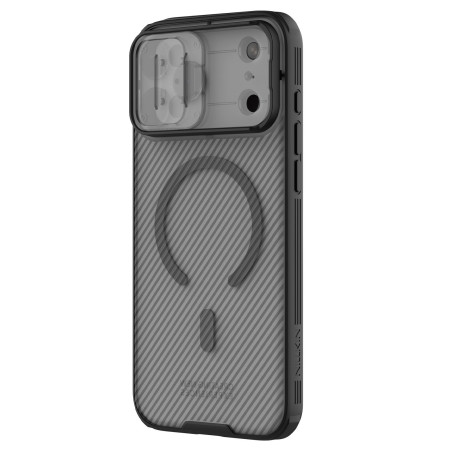 Nillkin CamShield PRO Magnetic Zadný Kryt pre Apple iPhone 17 Pro Max Transparent Black