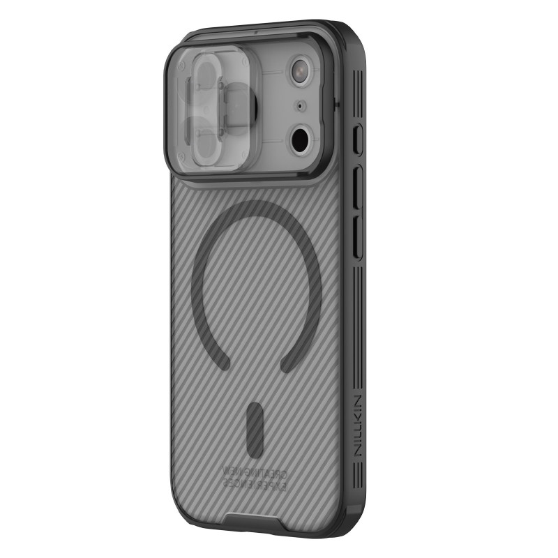 Nillkin CamShield PRO Magnetic Zadný Kryt pre Apple iPhone 17 Pro Transparent Black