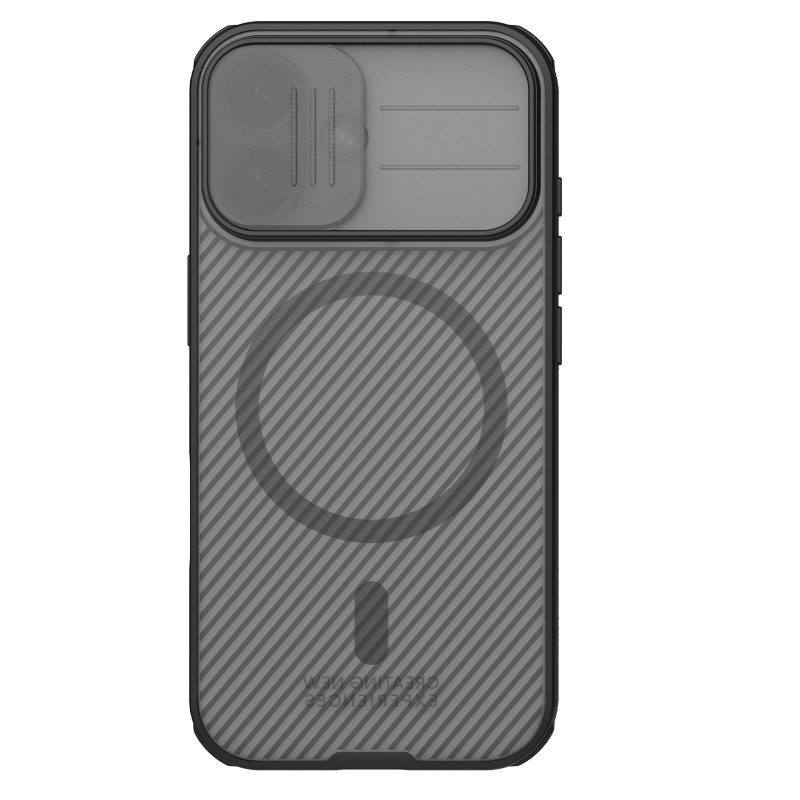 Nillkin CamShield PRO Magnetic Zadný Kryt pre Apple iPhone 17 Transparent Black